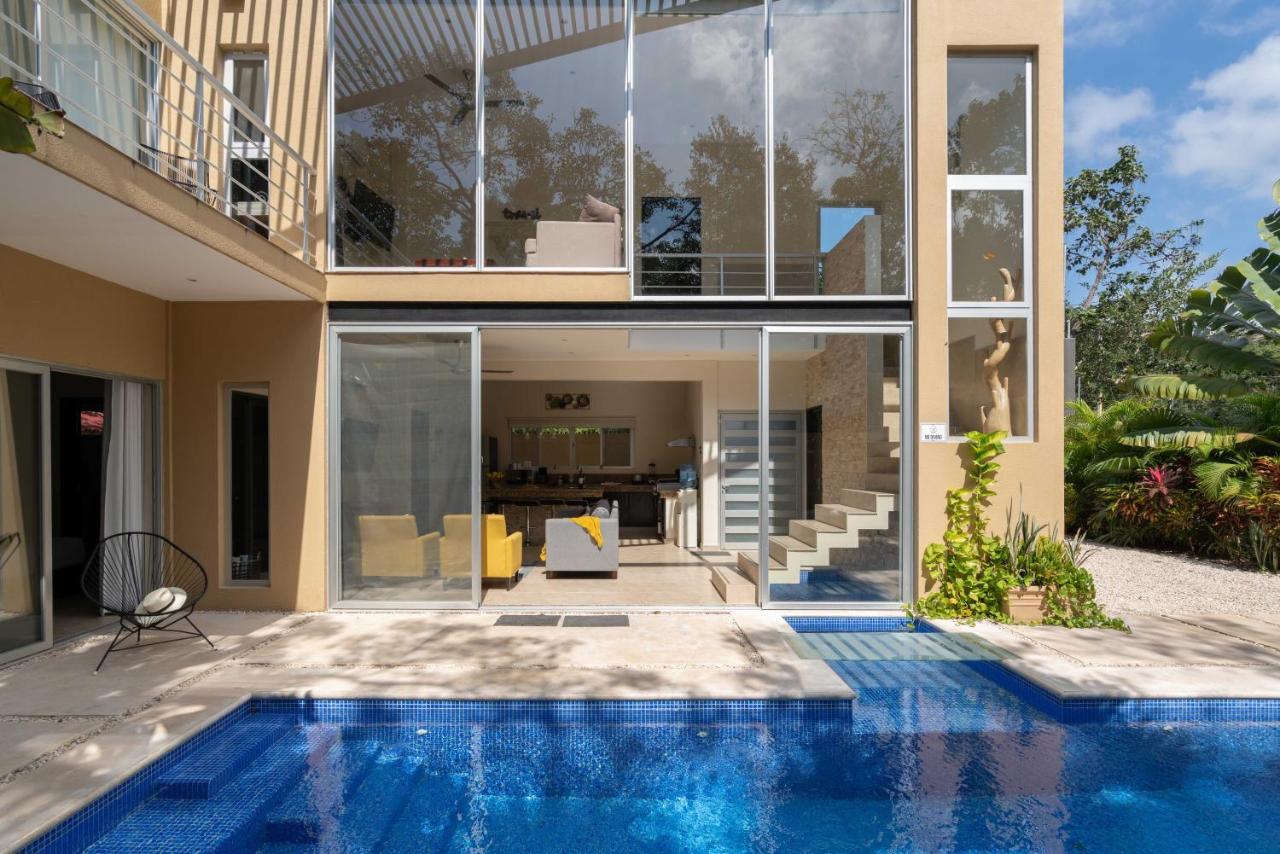 Tulum Private Modern Villa-Pool Beds-Ac-Internet-Parking-Grill エクステリア 写真