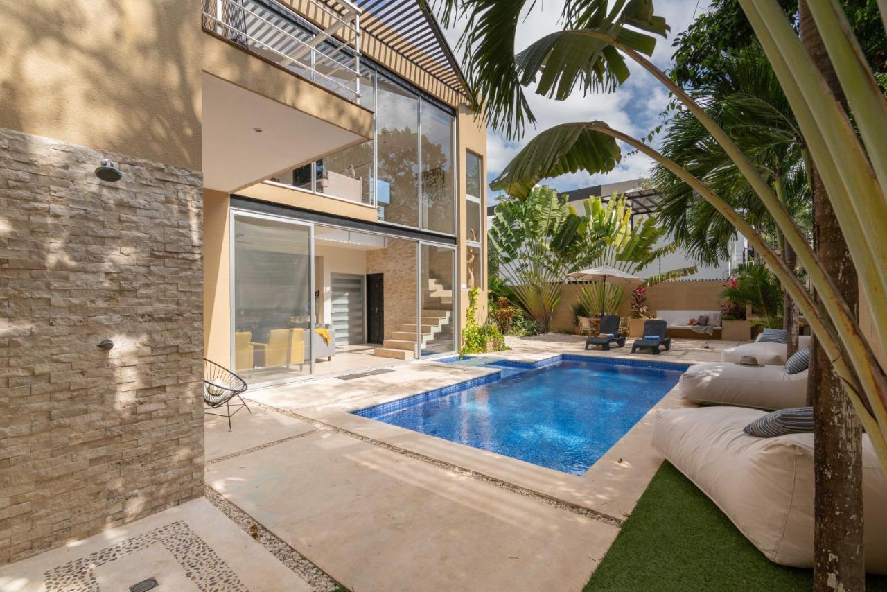 Tulum Private Modern Villa-Pool Beds-Ac-Internet-Parking-Grill エクステリア 写真