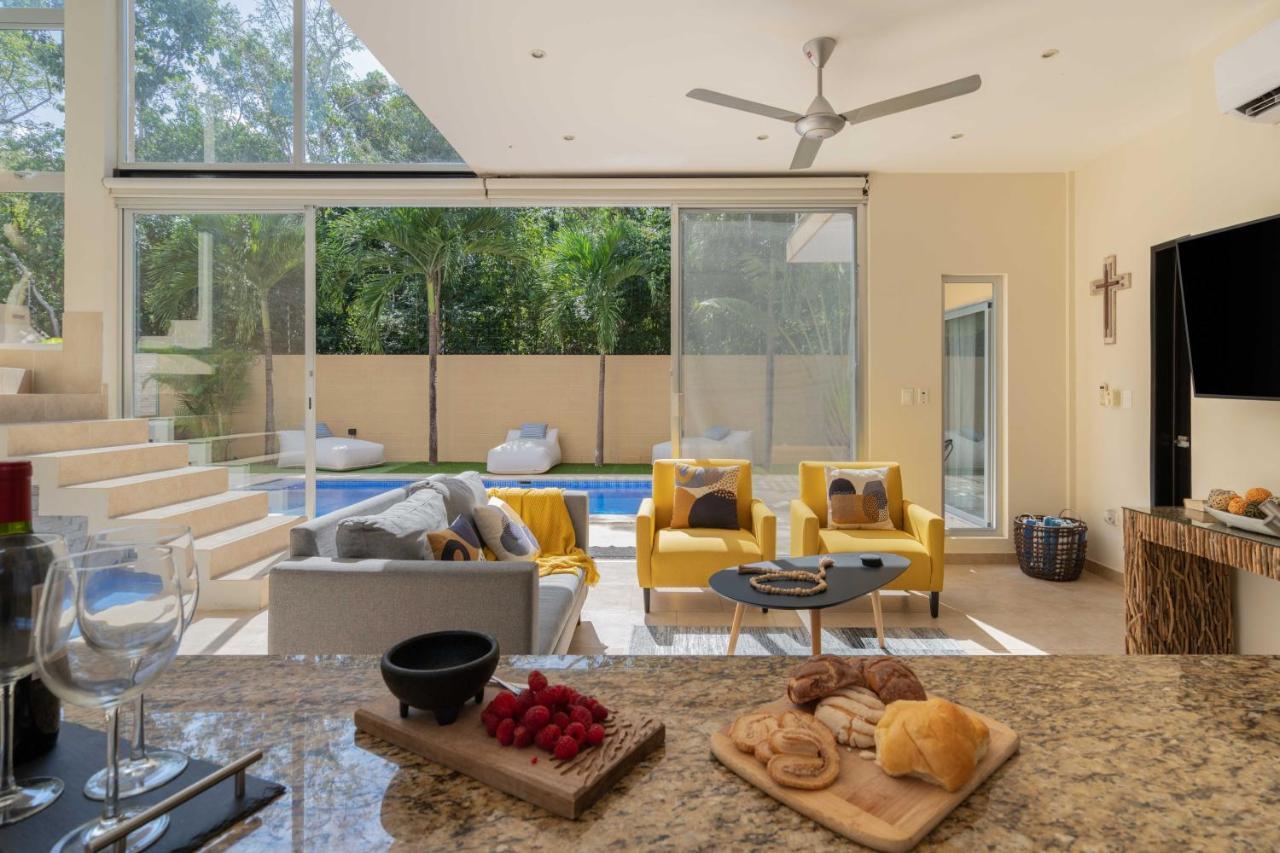 Tulum Private Modern Villa-Pool Beds-Ac-Internet-Parking-Grill エクステリア 写真