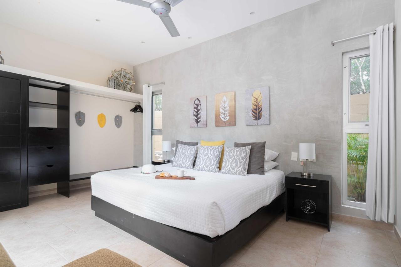 Tulum Private Modern Villa-Pool Beds-Ac-Internet-Parking-Grill エクステリア 写真