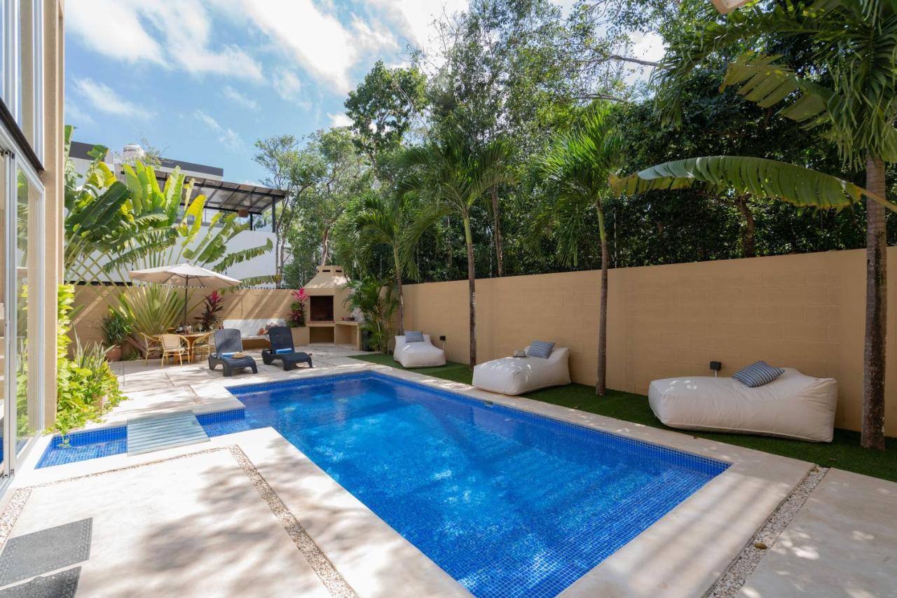 Tulum Private Modern Villa-Pool Beds-Ac-Internet-Parking-Grill エクステリア 写真